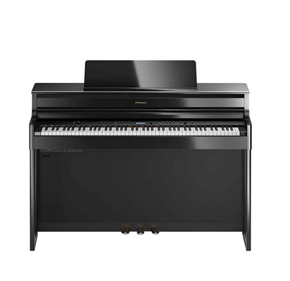 ROLAND HP704-PE Parlak Siyah Dijital Piyano (Tabure & Kulaklık Hediyeli)