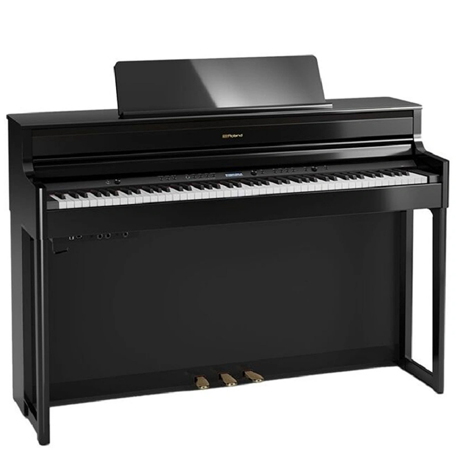 ROLAND HP704-PE Parlak Siyah Dijital Piyano (Tabure & Kulaklık Hediyeli)