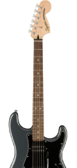 Squier Affinity Stratocaster HH Laurel Klavye Charcoal Frost Metallic Elektro Gitar