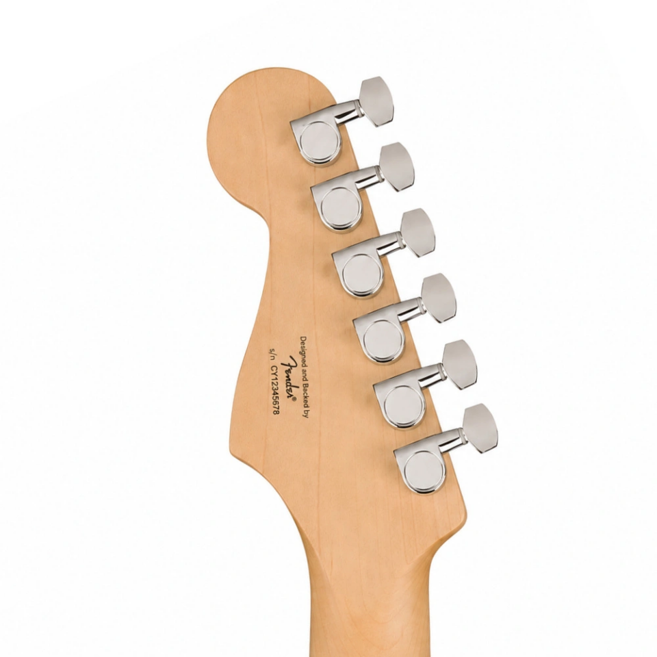 Squier FSR Sonic Stratocaster HSS Akçaağaç Klavye Arctic White Elektro Gitar