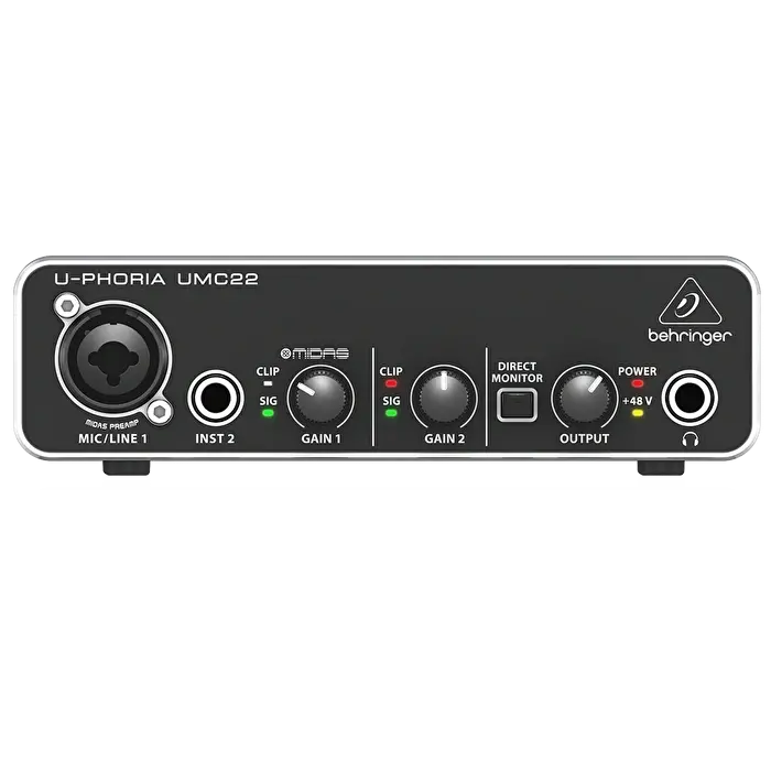 BEHRINGER U-PHORIA UMC22 Ses Kartı