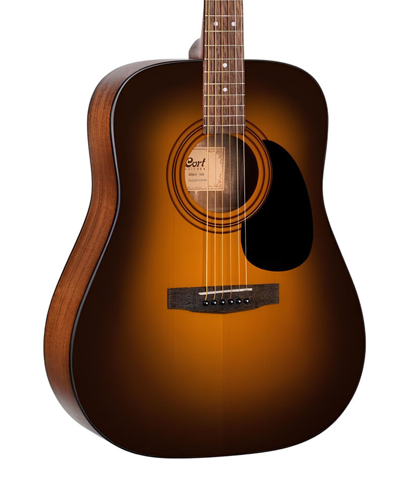 Cort AD810SSB Satin Sunburst Akustik Gitar
