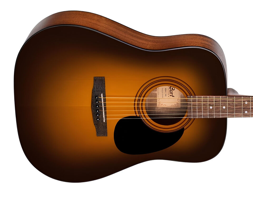 Cort AD810SSB Satin Sunburst Akustik Gitar