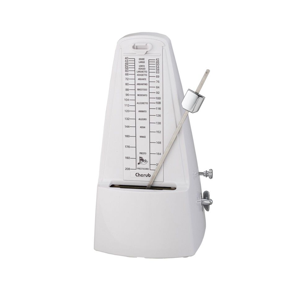 Cherub WSM-305 Beyaz Mekanik Metronom