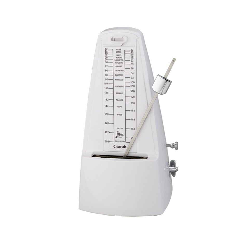 Cherub WSM-305 Beyaz Mekanik Metronom