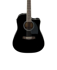 Ibanez PF15ECE-BK Elektro Akustik Gitar