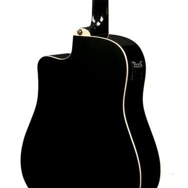 Ibanez PF15ECE-BK Elektro Akustik Gitar