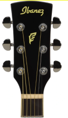 Ibanez PF15ECE-BK Elektro Akustik Gitar