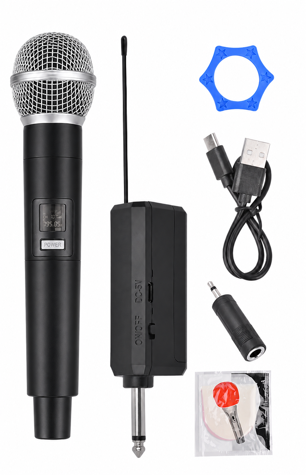 WİRELESS SM58 1V1 TEKLİ MİKROFON