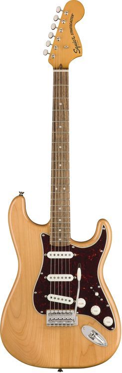 Squier Classic Vibe 70s Stratocaster Laurel Klavye Natural Elektro Gitar
