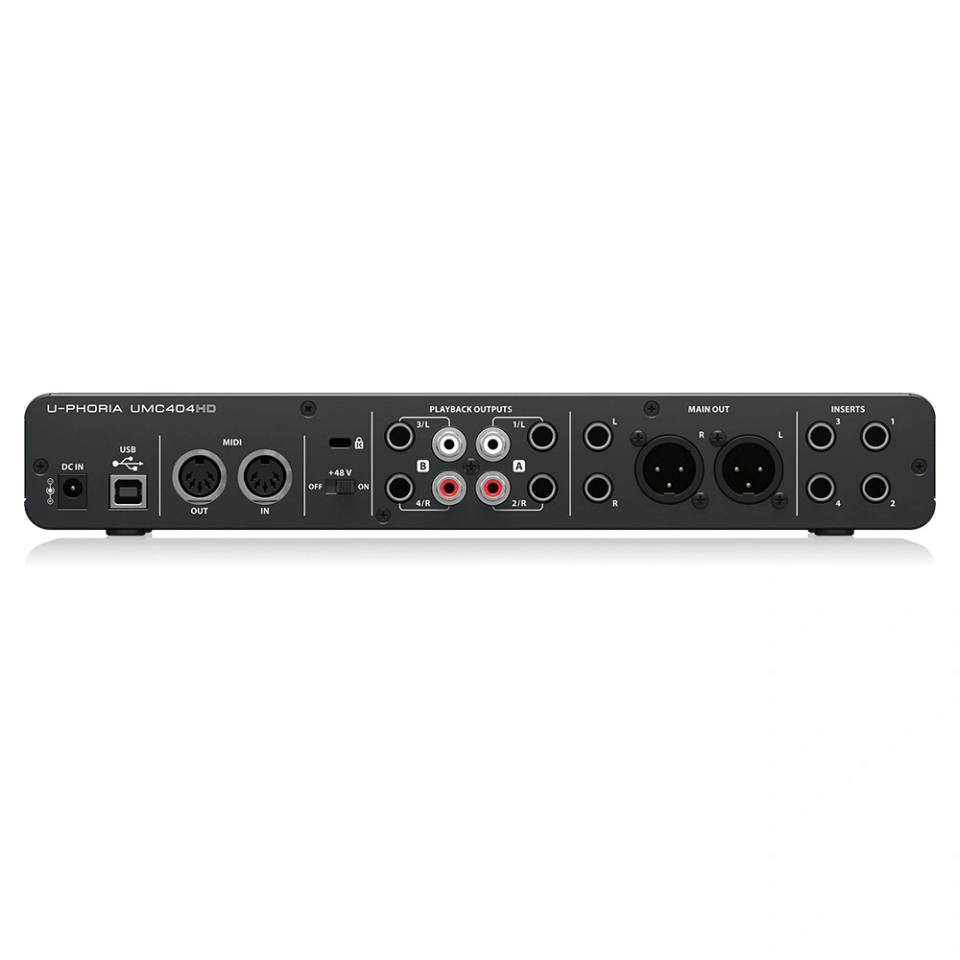 BEHRINGER UMC404HD 4x4 24-Bit/192 kHz USB Ses Kartı