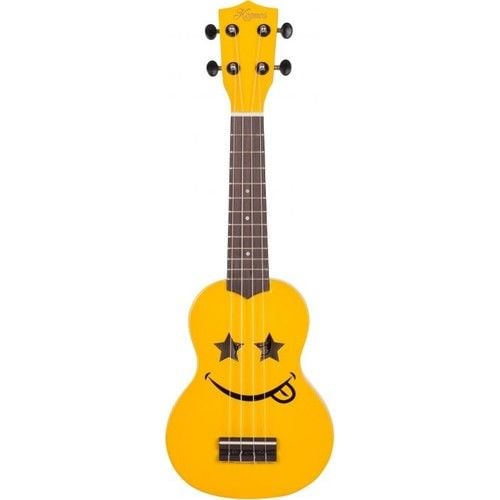 KOZMOS KUK-101-YW Emoji Sarı Soprano Ukulele (Çantalı)