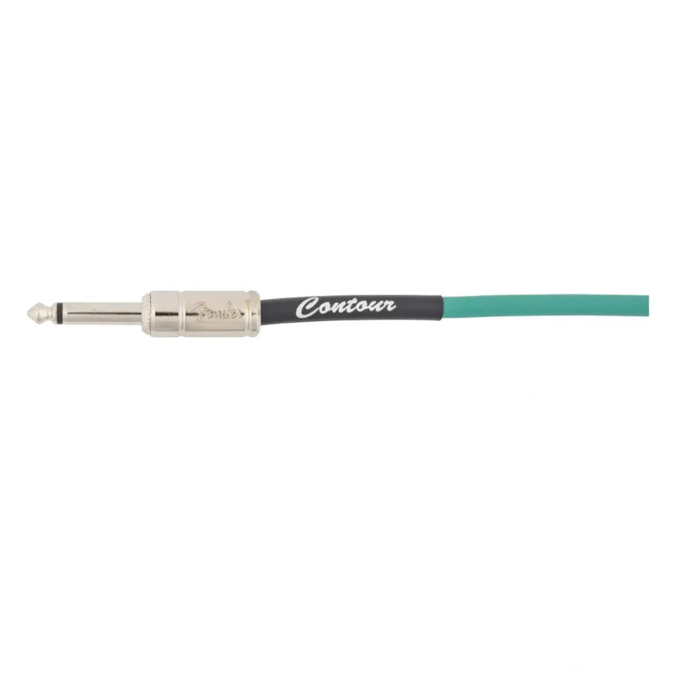 FENDER Contour Serisi 3 Metre Yeşil Enstrüman Kablosu
