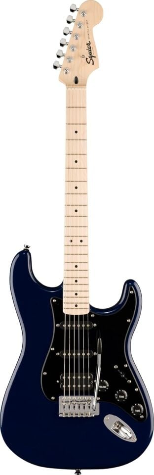 Squier Sonic Stratocaster Hss Midnight Blue Akçaağaç Klavye Elektro Gitar