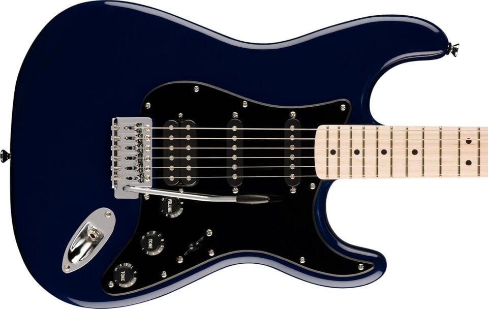 Squier Sonic Stratocaster Hss Midnight Blue Akçaağaç Klavye Elektro Gitar